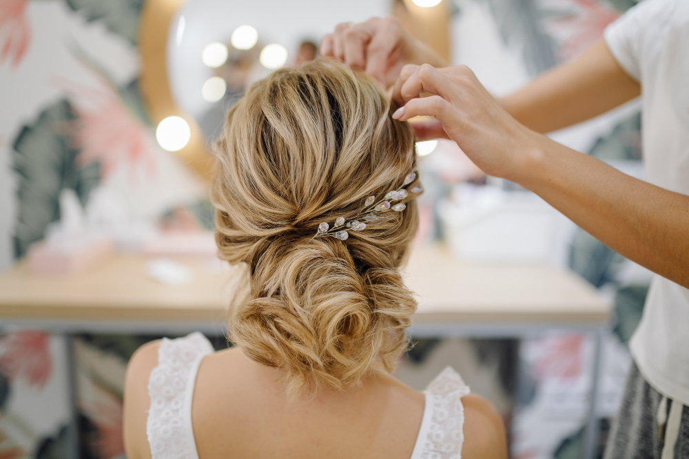 Salon de coiffure mariage